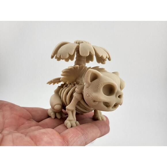 Venusaur Fossilized Bloom - Spooky Pokémon Halloween Statue - Picture 7 of 7